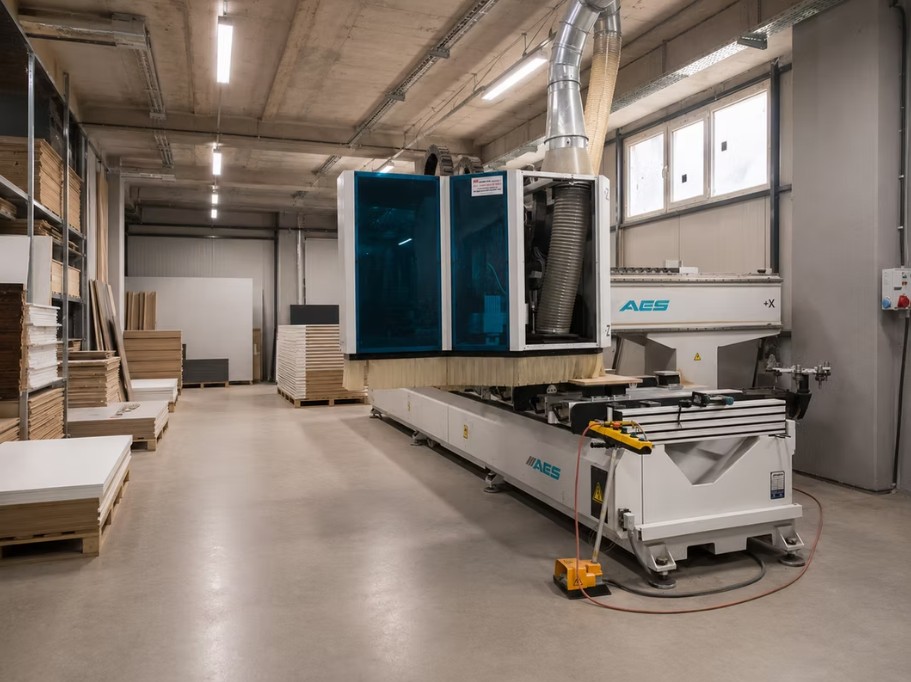 İDEMA factory — panel storage